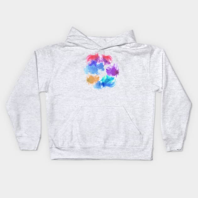 Colour Splash 2 Kids Hoodie by sfajar